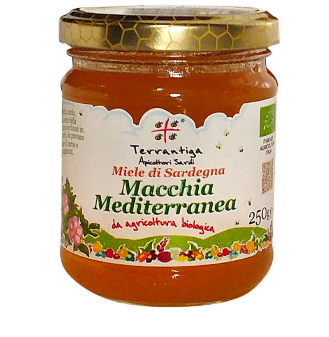 Miele Macchia Mediterranea Terrantiga Millefiori