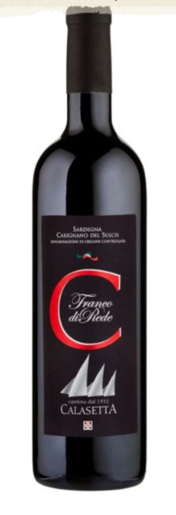 Carignano del Sulcis Franco di Piede Cantina Calasetta