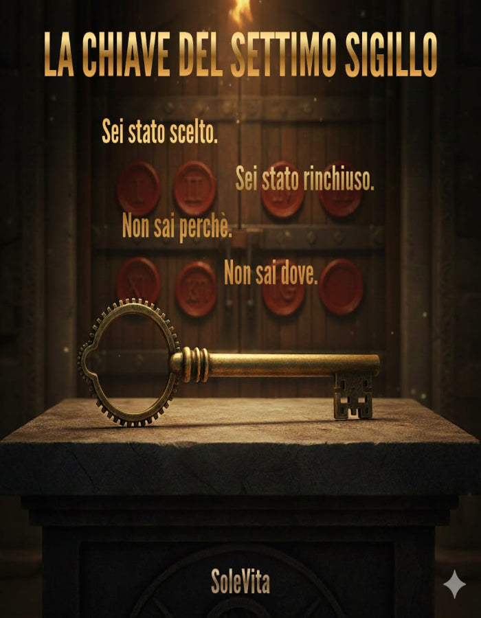 E-Book La Chiave del Settimo Sigillo: Sei stato scelto, Sei stato rinchiuso, Non sai perchè, Non sai dove.