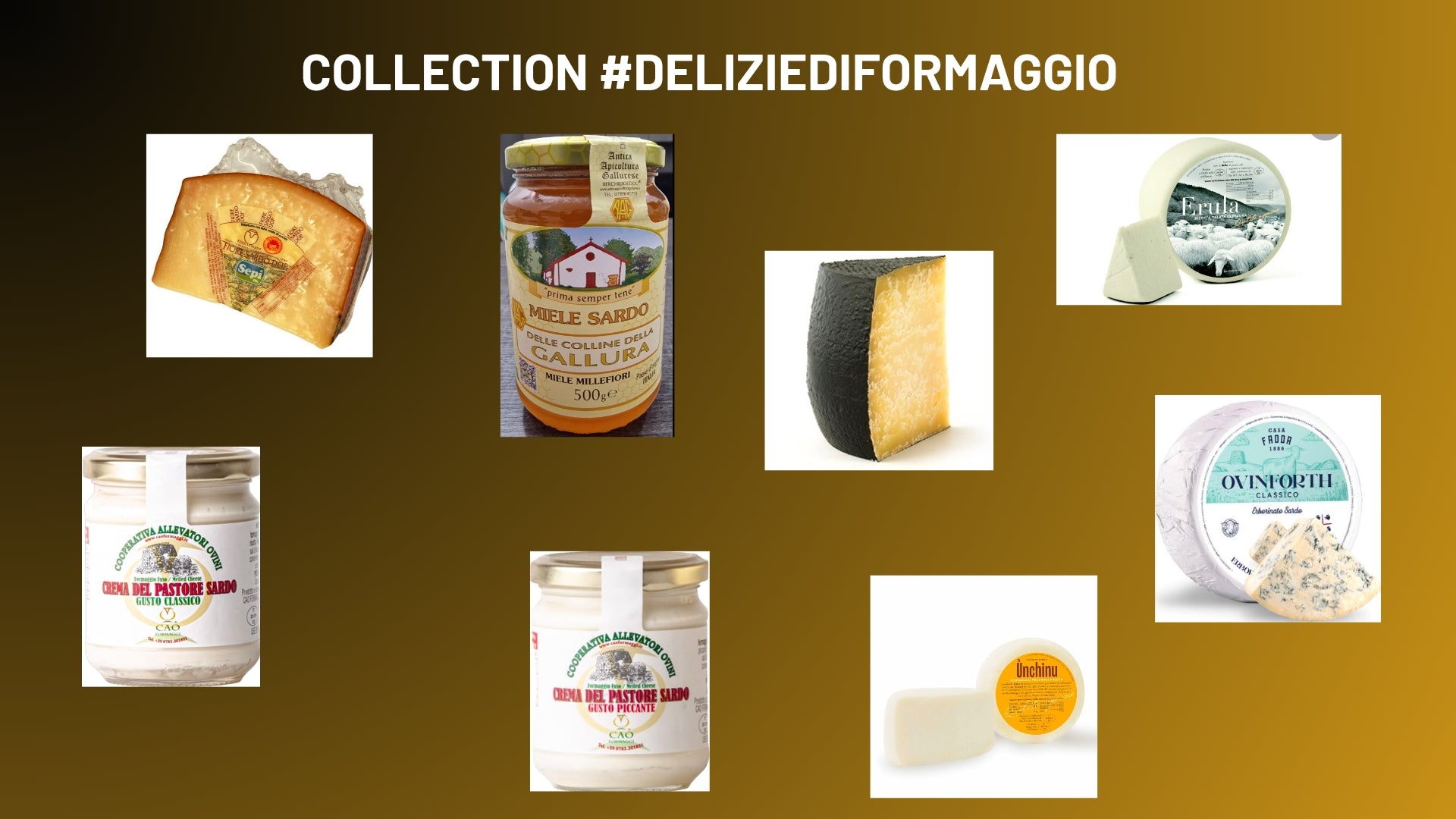 Selezione di Formaggi e Miele: Collection Delizie di Formaggio