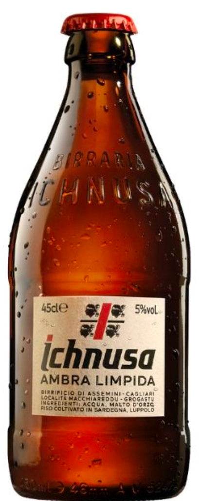 Birra di Sardegna Ichnusa Ambra Limpida